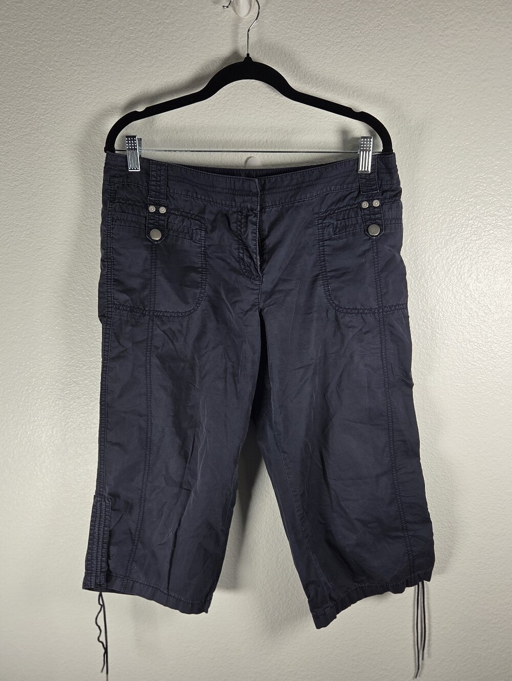 LOFT Women's Size 10 Petite Navy Utility Pants